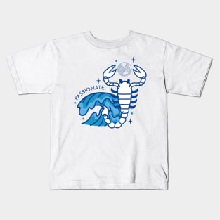 Scorpio - zodiac designs for t-shirts Kids T-Shirt